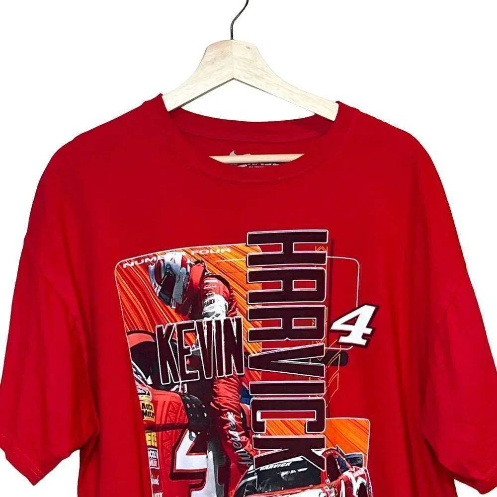 NASCAR 2015 Chase Authentics #4 Budweiser red Kevin Harvick T-shirt size XL